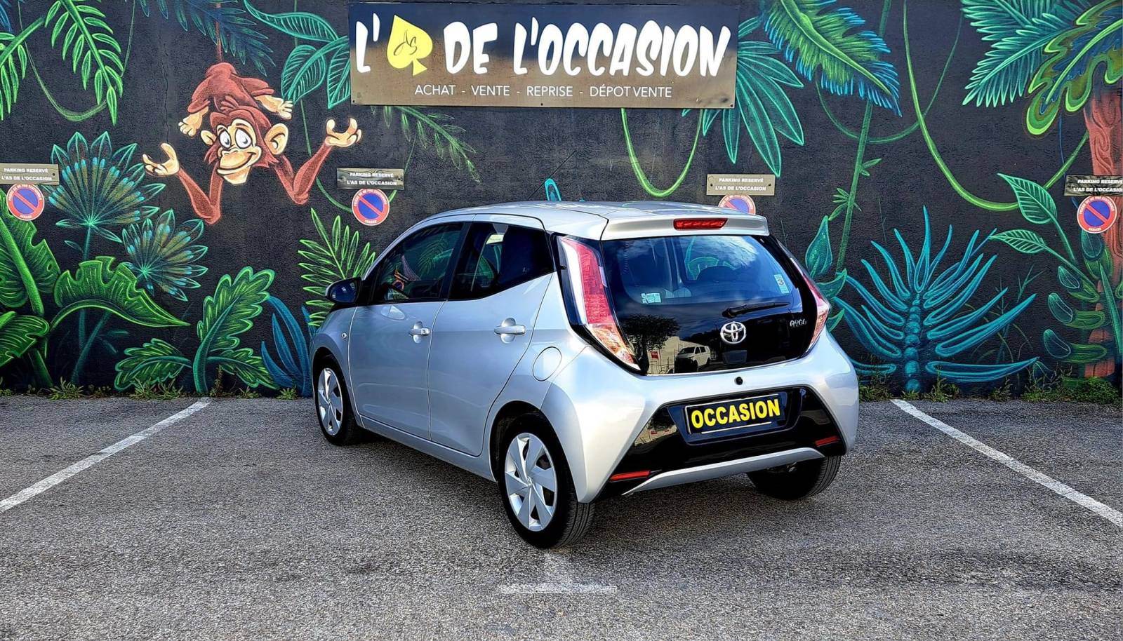 Vente de Toyota Aygo boite automatique d'occasion proche de La Londe avec 45 900kms